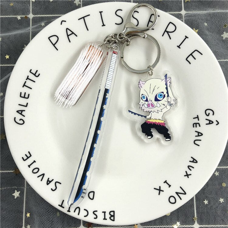 This keychains captures the magic of Demon Slayer. If you're looking for more Demon Slayer merch, we have it all! Check out our anime merch now—free shipping!