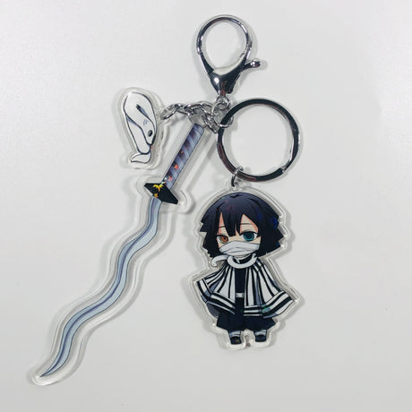 This keychains captures the magic of Demon Slayer. If you're looking for more Demon Slayer merch, we have it all! Check out our anime merch now—free shipping!