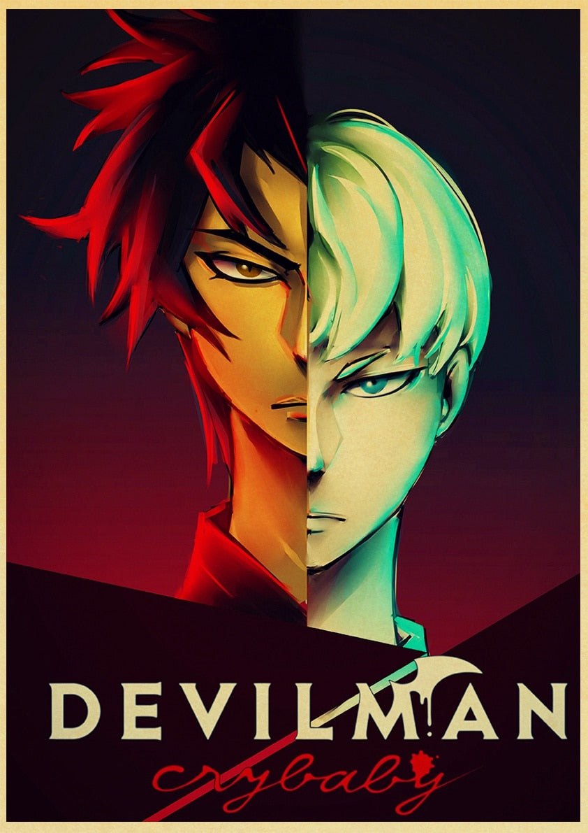 Devilman Crybaby Posters