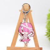 RE:Zero Keychain Series -1 Double Sided Acrylic Cartoon Key Chain Pendant Anime Accessories Keyring Hot Sale, everything animee