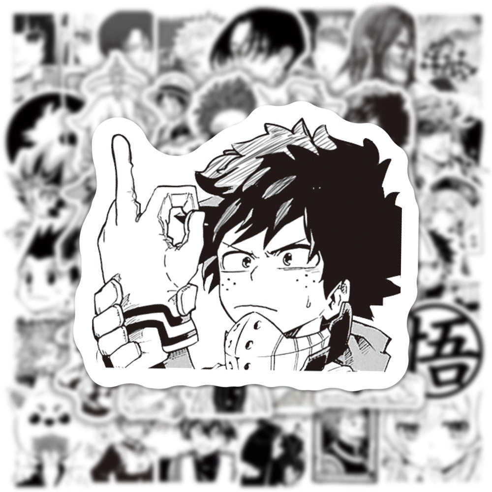 This stickers captures the magic of Trio Legends. If you're looking for more Anime merch, we have it all! Check out our anime merch now—free shipping!