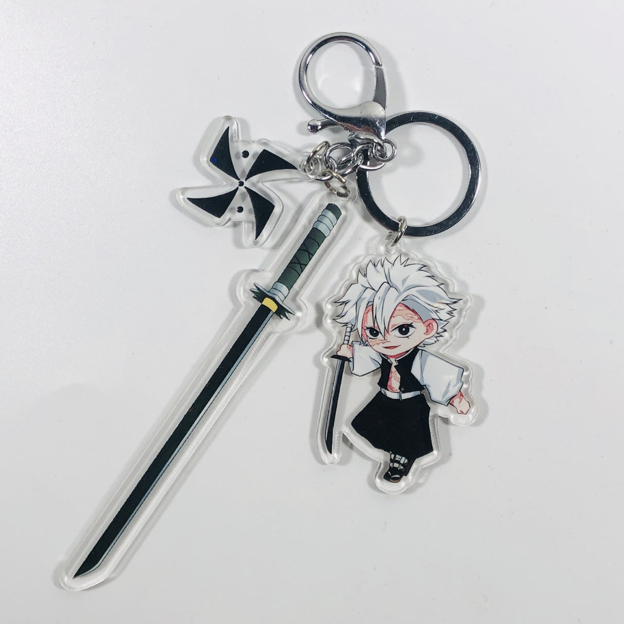 This keychains captures the magic of Demon Slayer. If you're looking for more Demon Slayer merch, we have it all! Check out our anime merch now—free shipping!