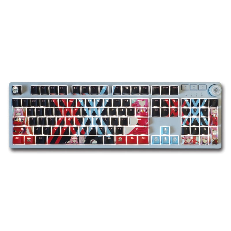 Darling In The Franxx Zero Two Keycaps