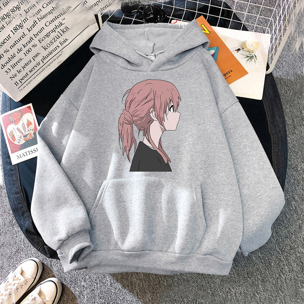 Anime A Silent Voice Women Hoodies Manga Shouya Oversized Harajuku Hooded Shouko Pullovers Casual Funny Girl Sweatshirts Hoody, everything animee