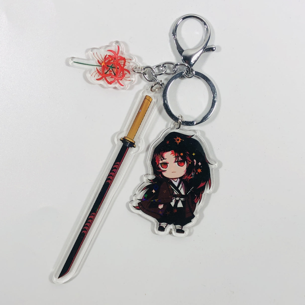 This keychains captures the magic of Demon Slayer. If you're looking for more Demon Slayer merch, we have it all! Check out our anime merch now—free shipping!