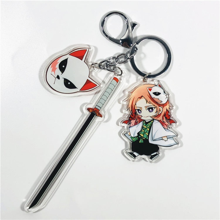 This keychains captures the magic of Demon Slayer. If you're looking for more Demon Slayer merch, we have it all! Check out our anime merch now—free shipping!