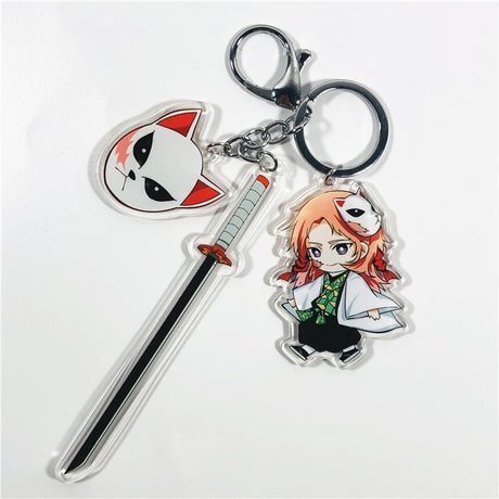 This keychains captures the magic of Demon Slayer. If you're looking for more Demon Slayer merch, we have it all! Check out our anime merch now—free shipping!