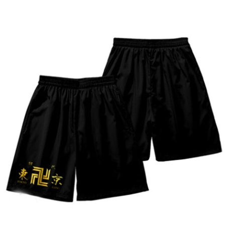 Anime Tokyo Avengers Cosplay Gym Shorts - Draken Manji Gang Summer Haori Kimono Tee for Men, Women, and Children