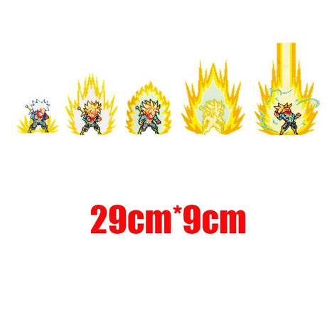 This stickers captures the magic of Dragon Ball Z. If you're looking for more Dragon Ball Z merch, we have it all! Check out our anime merch now—free shipping!