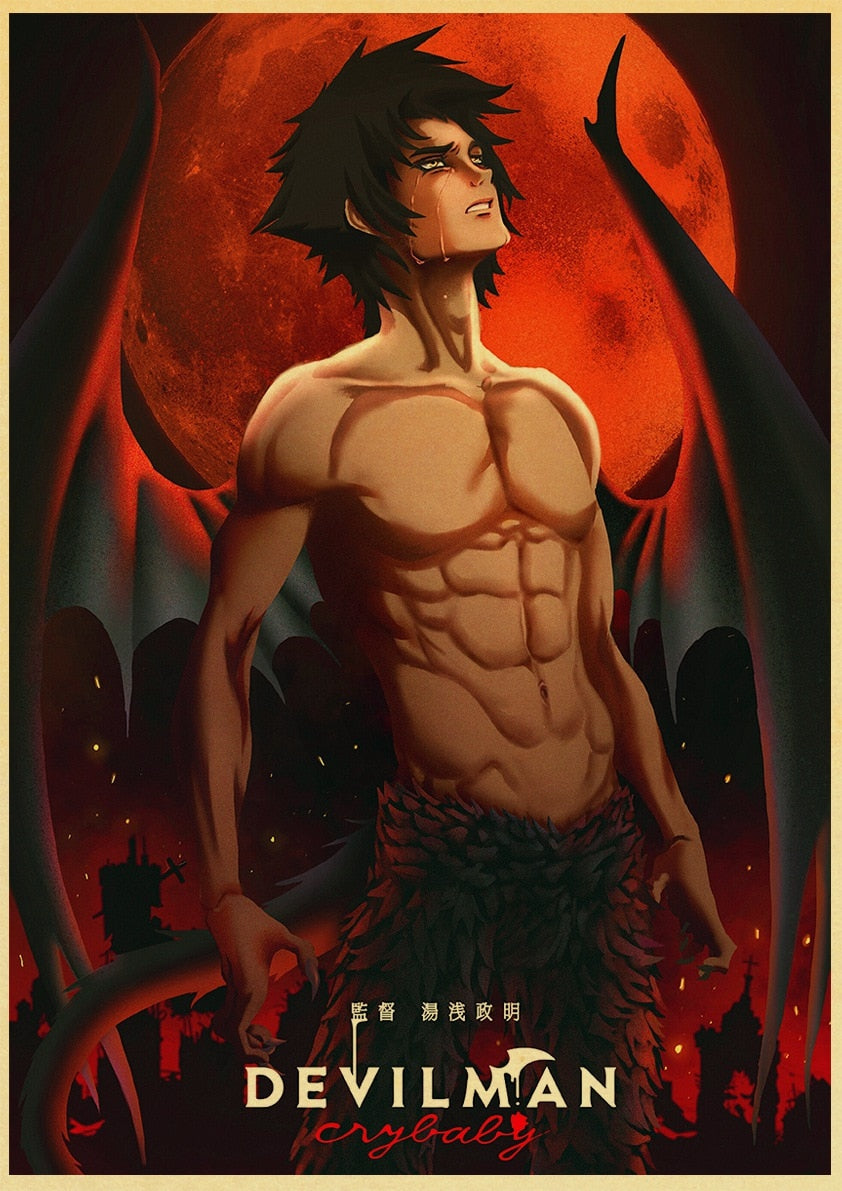 Devilman Crybaby Posters