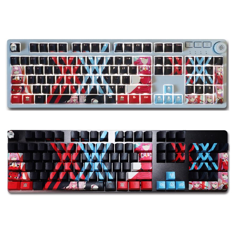 Darling In The Franxx Zero Two Keycaps