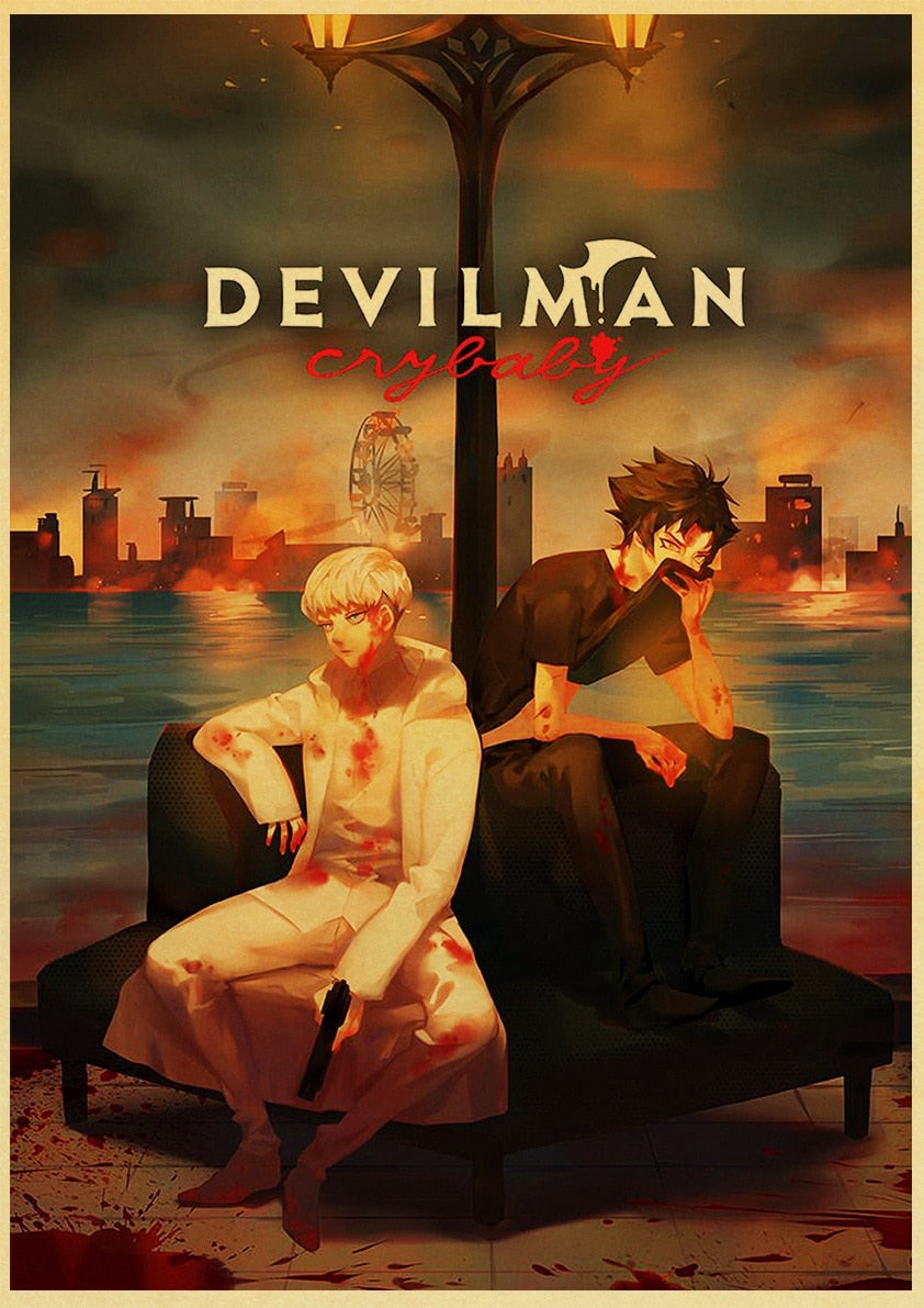 Devilman Crybaby Posters