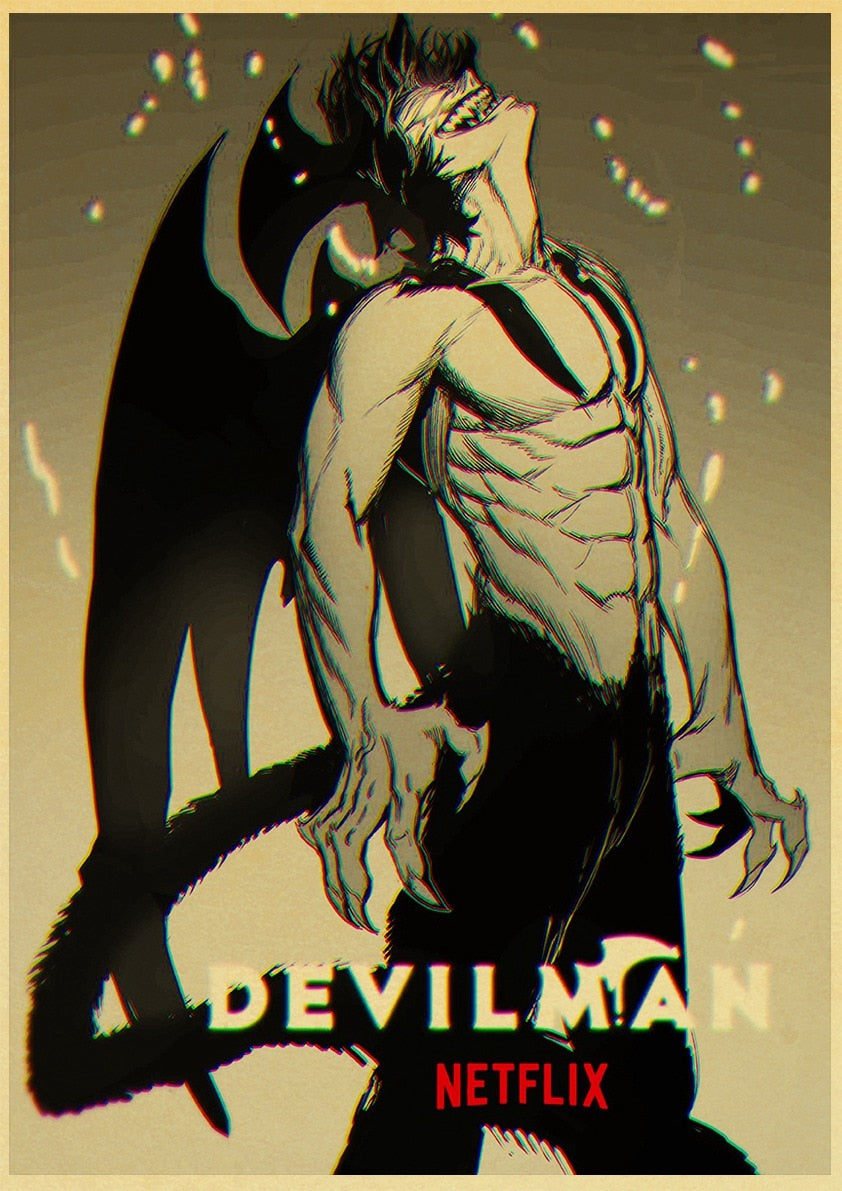 Devilman Crybaby Posters