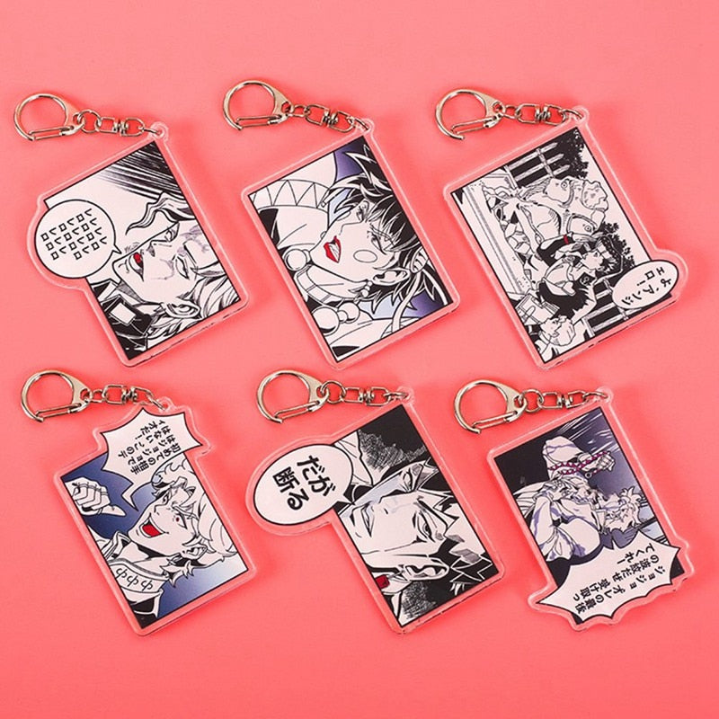 JoJos Bizarre Adventure Keychains