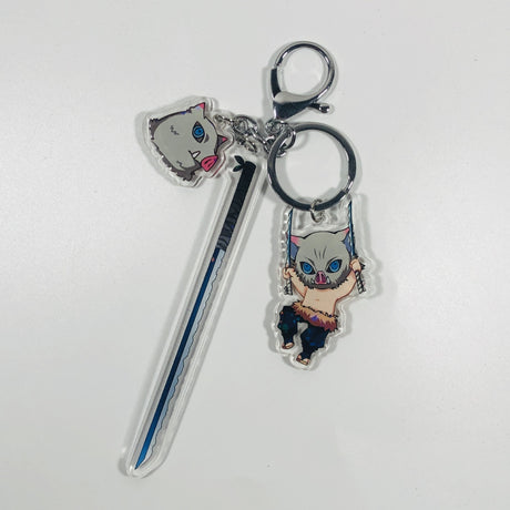 This keychains captures the magic of Demon Slayer. If you're looking for more Demon Slayer merch, we have it all! Check out our anime merch now—free shipping!
