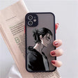 black and white attack on titan iphone case Designed for iPhone 14, 12, 13 mini, 11 Pro, XS MAX, 8, 7, 6 Plus, X, SE20, and XR. Made of hard durable materials to keep your phone safe from drops and scratches