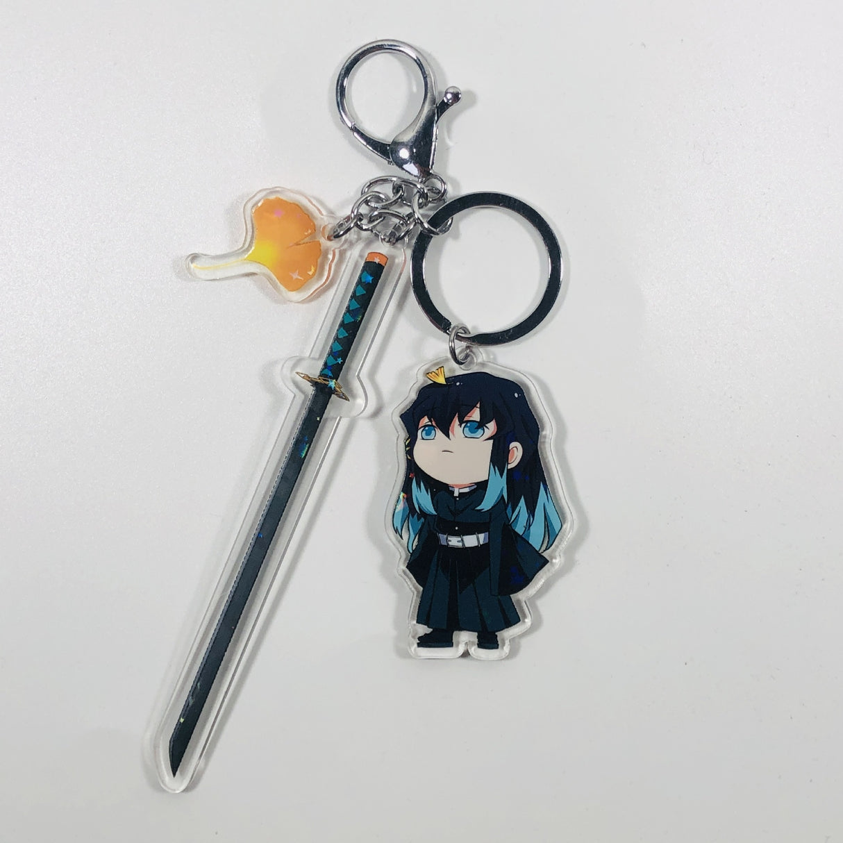 This keychains captures the magic of Demon Slayer. If you're looking for more Demon Slayer merch, we have it all! Check out our anime merch now—free shipping!