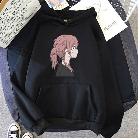 Anime A Silent Voice Women Hoodies Manga Shouya Oversized Harajuku Hooded Shouko Pullovers Casual Funny Girl Sweatshirts Hoody, everything animee