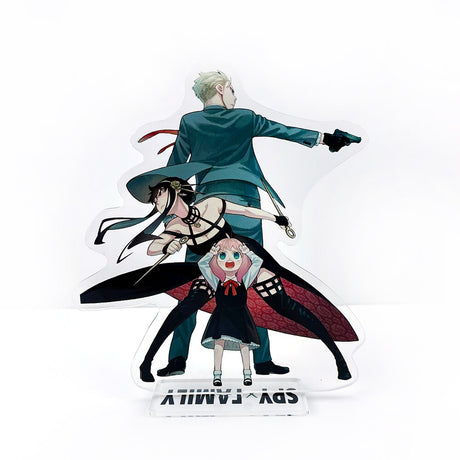 Spy X Family wilight Yor Forger Anya Forger  style acrylic stand figure model plate holder cake topper anime, everything animee
