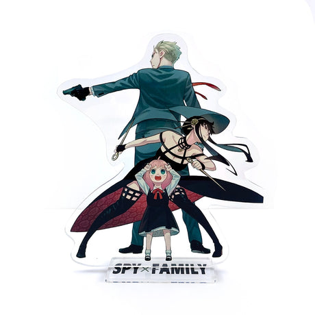 Spy X Family wilight Yor Forger Anya Forger  style acrylic stand figure model plate holder cake topper anime, everything animee
