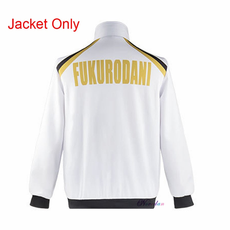 Haikyuu Cosplay Jacket Anime Volleyball Sportswear Karasuno Nekoma Aoba Johsai Fukurodani Inarizaki High School Uniform Costume, everythinganimee