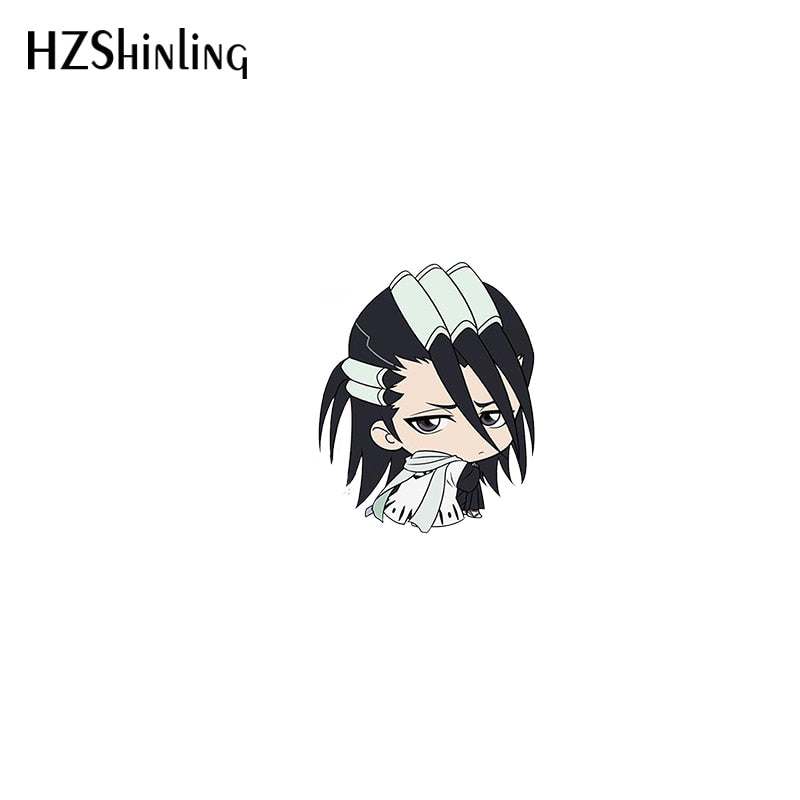 This pins captures the magic of Bleach. If you're looking for more Bleach merch, we have it all! Check out our anime merch now—free shipping!