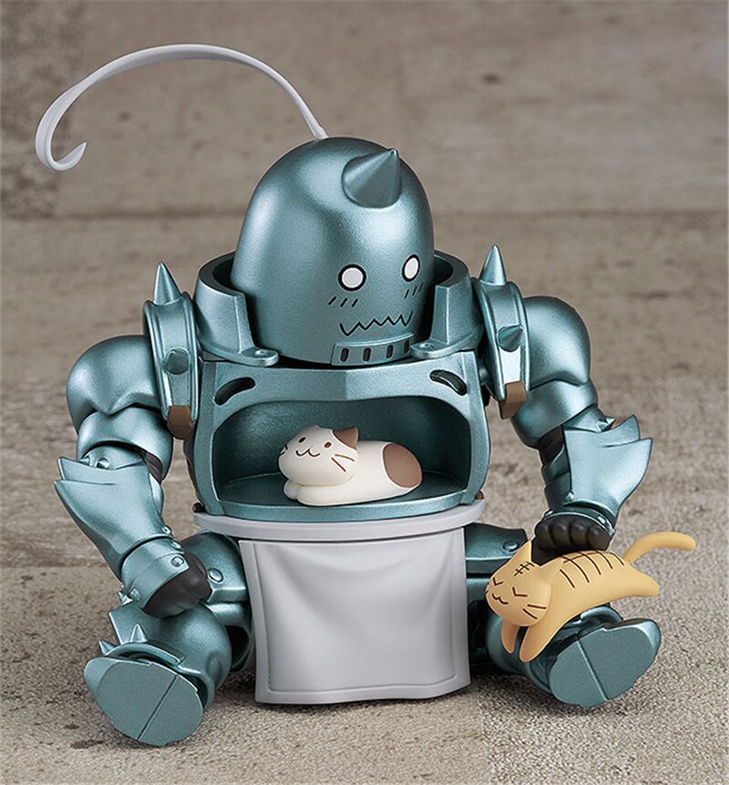 Anime Fullmetal Alchemist Alphonse Elric 796 PVC Action Figure Collectible Game Statue Model Kids Toys Posable Doll Gifts, everythinganimee