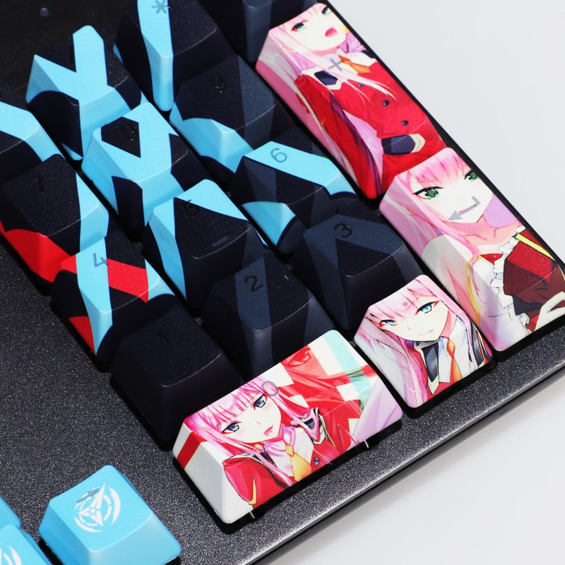 Darling In The Franxx Zero Two Keycaps
