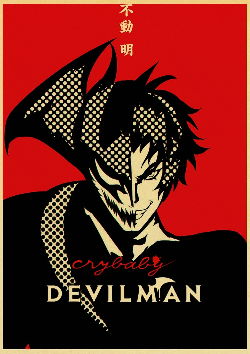 Devilman Crybaby Posters