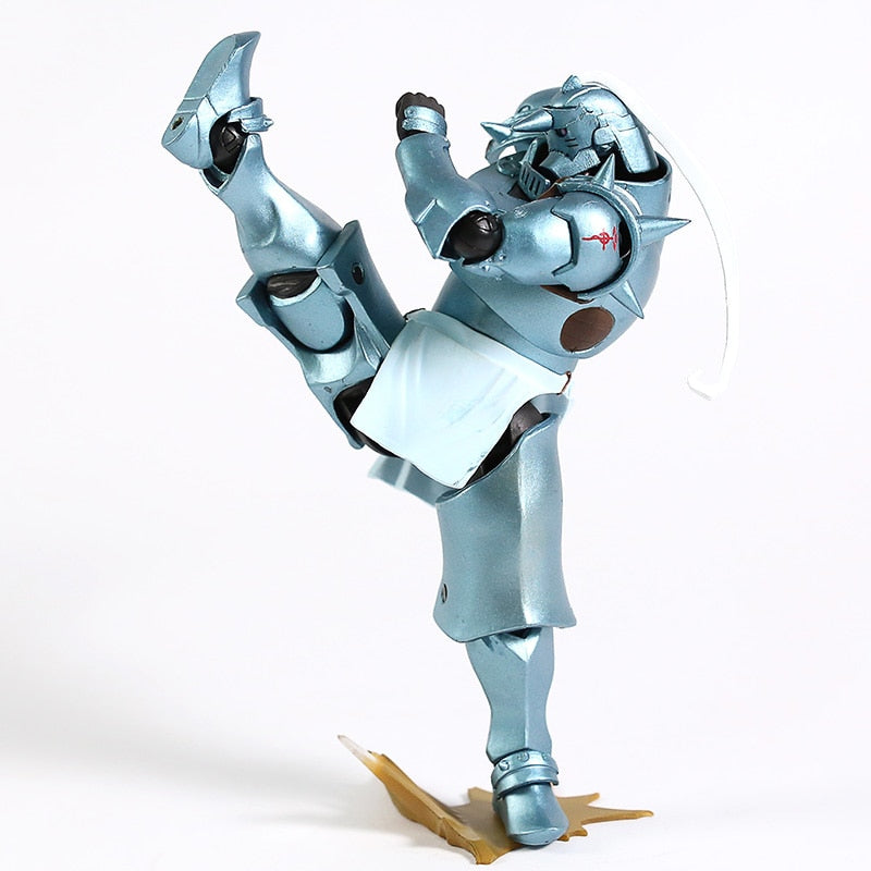 Full Metal Alchemist Alphonse Edward Elric Revoltech Yamaguchi Action Figure Collectible Model Toy, everythinganimee