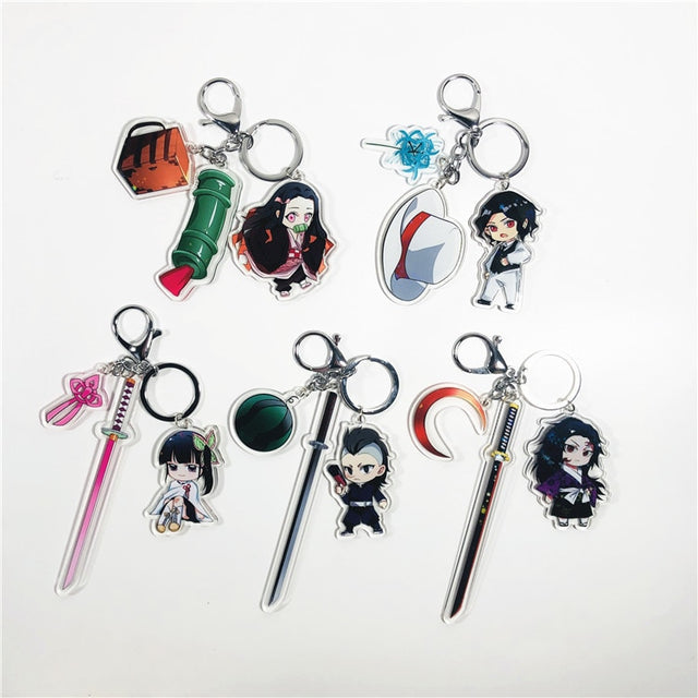 This keychains captures the magic of Demon Slayer. If you're looking for more Demon Slayer merch, we have it all! Check out our anime merch now—free shipping!