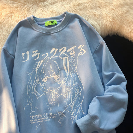 This sweatshirt captures the magic of Gothic Miku. If you're looking for more Hatsune Miku merch, we have it all! Check out our anime merch now—free shipping!
