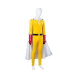 One Punch Man Hero Saitama Cosplay Costume Jumpsuit Full Set Outfit Uniform, everythinganimee