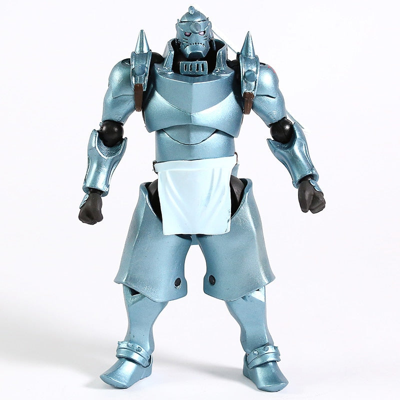 Full Metal Alchemist Alphonse Edward Elric Revoltech Yamaguchi Action Figure Collectible Model Toy, everythinganimee