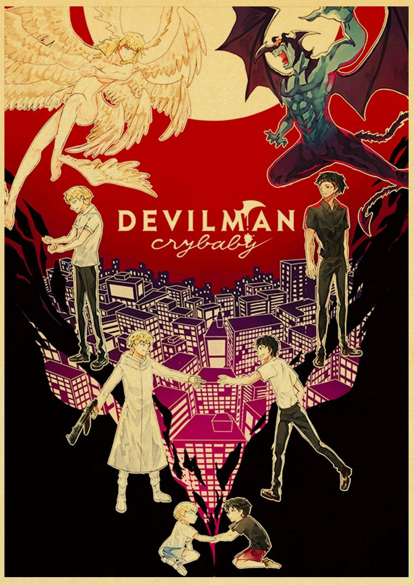 Devilman Crybaby Posters