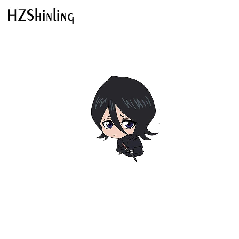 This pins captures the magic of Bleach. If you're looking for more Bleach merch, we have it all! Check out our anime merch now—free shipping!