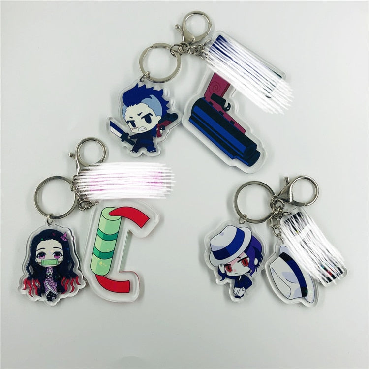 This keychains captures the magic of Demon Slayer. If you're looking for more Demon Slayer merch, we have it all! Check out our anime merch now—free shipping!