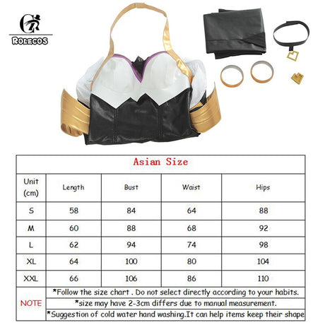ROLECOS LOL KDA Cosplay Costume K/DA Ahri Cosplay Costume Game Ahri Outfit LOL KDA Group Women Costume Halloween, everythinganimee