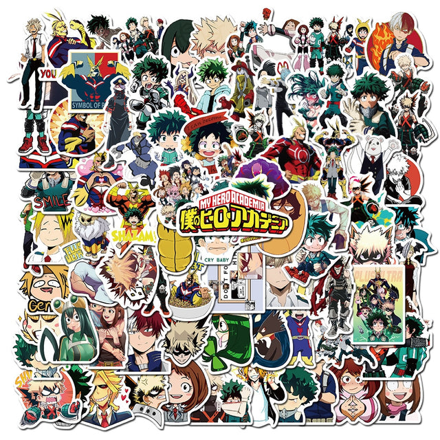 These stickers capture the magic of My Hero Academia! Explore our anime merch collection for more awesome finds—free shipping on all orders!
