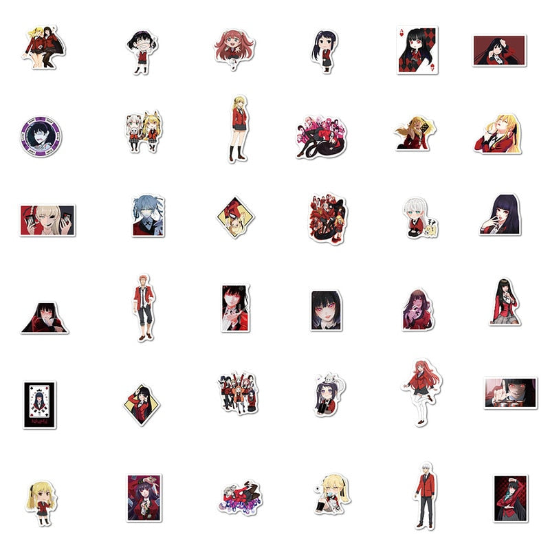 Kakegurui Jabami Yumeko Stickers