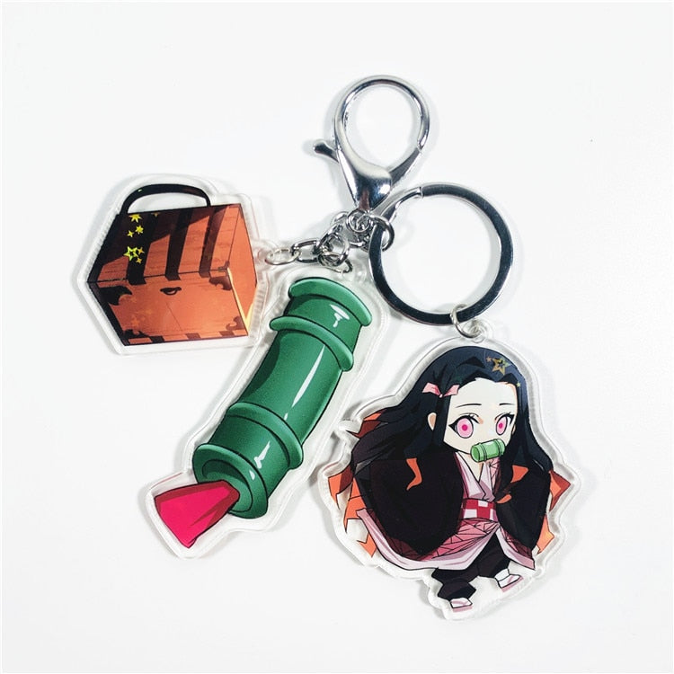 This keychains captures the magic of Demon Slayer. If you're looking for more Demon Slayer merch, we have it all! Check out our anime merch now—free shipping!
