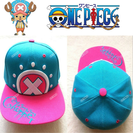 hip-hop Tony Tony Chopper anime Luffy cosplay cartoon Japanese Luffy Hat Baseball caps Embroidery pattern, everythinganimee