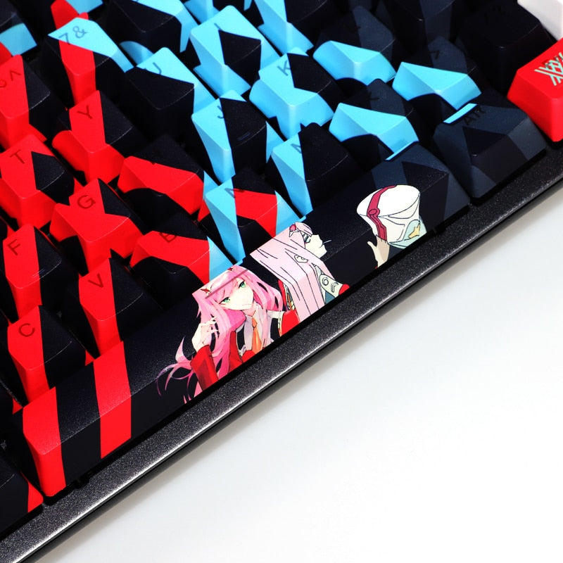 Darling In The Franxx Zero Two Keycaps