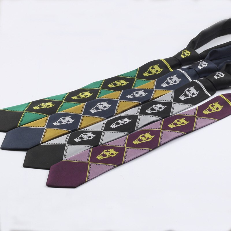 This tie captures the magic of Kira. If you're looking for more JoJo's Bizarre Adventure merch, we have it all! Check out our anime merch now—free shipping!