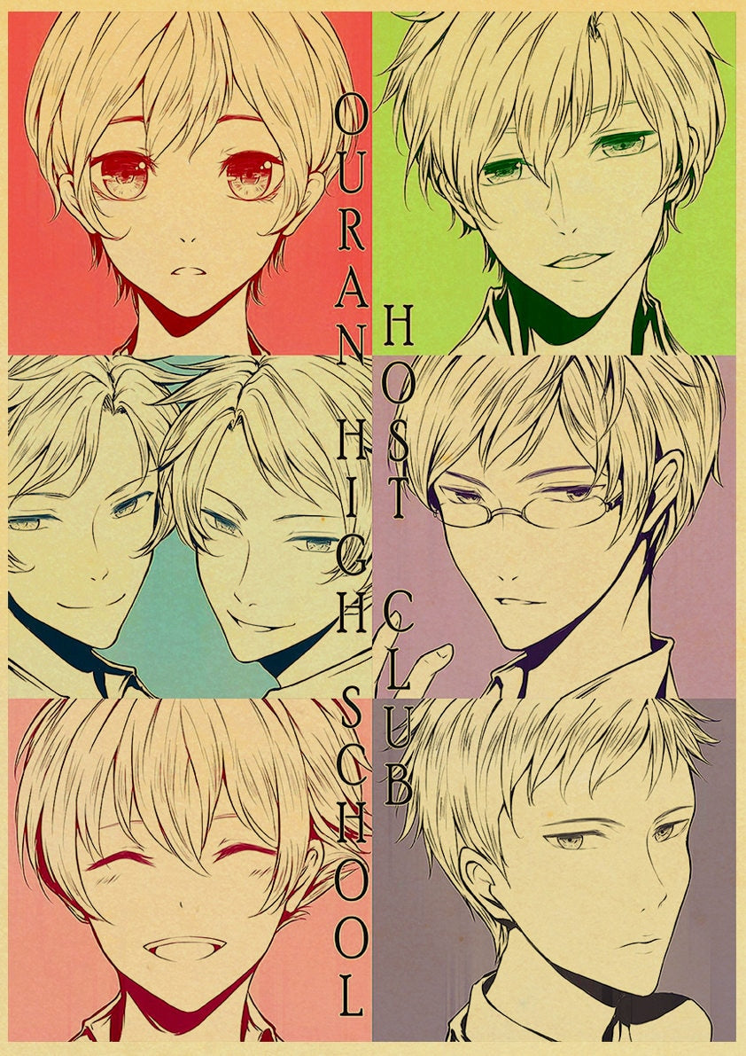 Ouran High School Host Club Posters