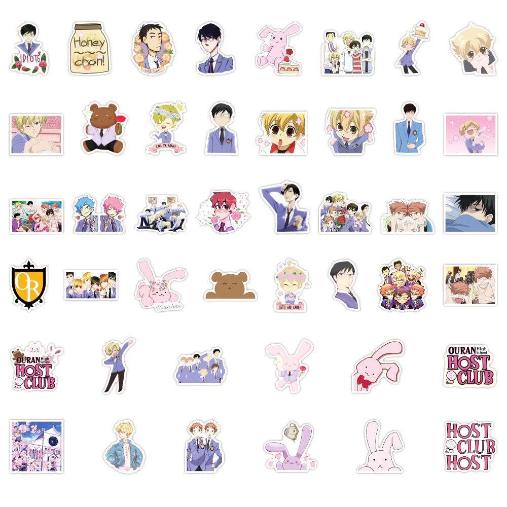 Ouran High School Host Club Stickers