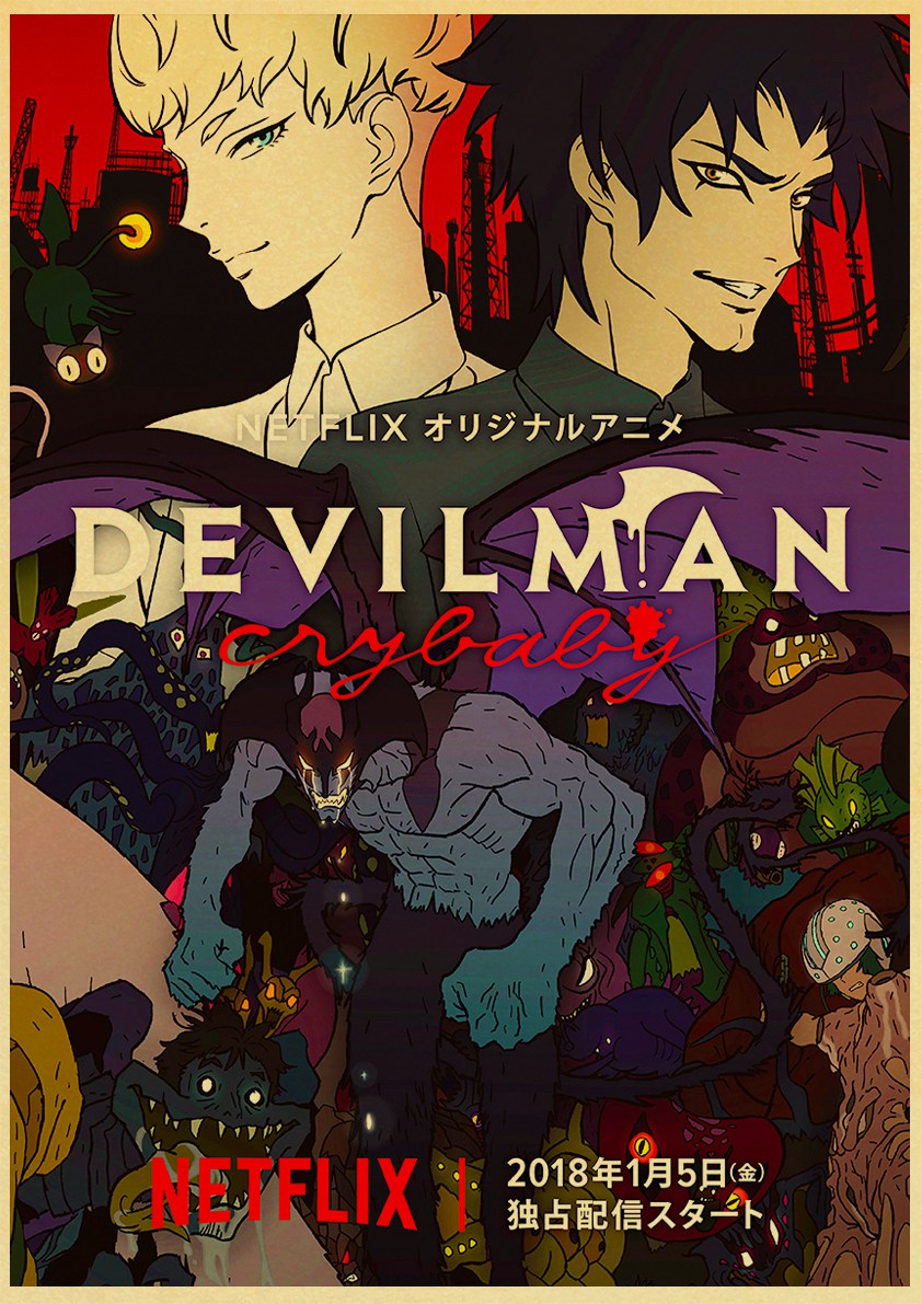 Devilman Crybaby Posters