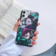 Get the cutest phone protection with our Demon Slayer anime phone case for iPhone 11, 12, 13, Pro, 7, 8 Plus, X, XR, XS Max. Show off your love for the series with this soft TPU cover featuring the iconic characters from Kimetsu No Yaiba. Shop now on our website!