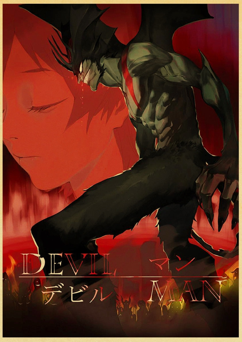 Devilman Crybaby Posters