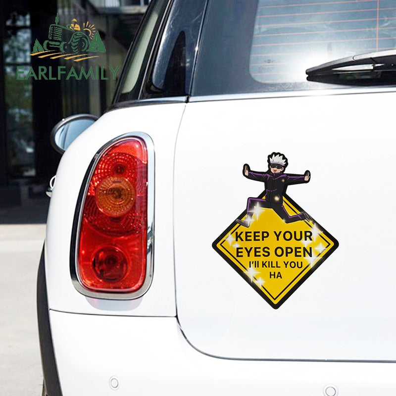 Jujitsu Kaisen/Demon slayer Car Sticker